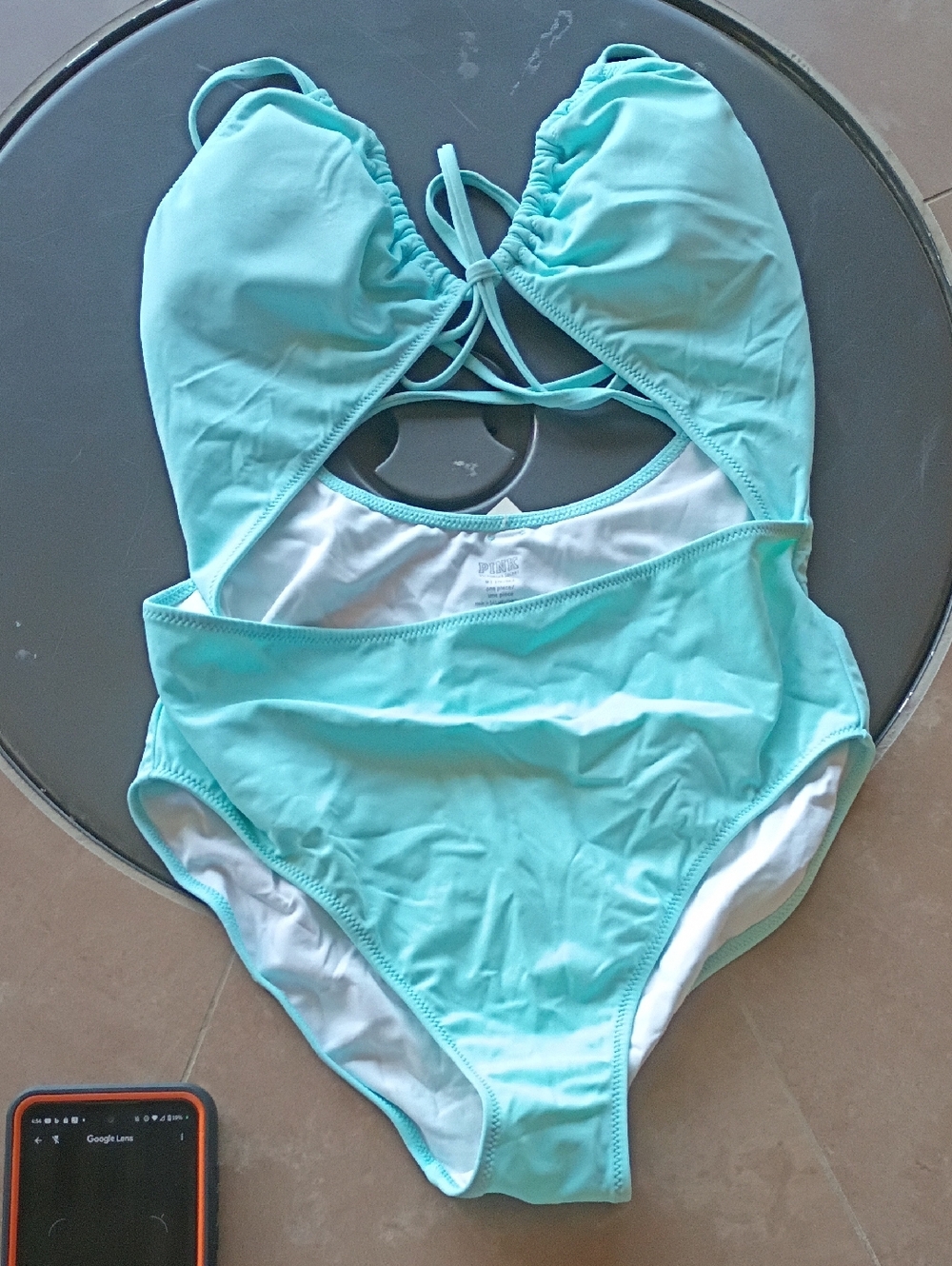 Victoria's Secret Turquoise One-Piece Swimsuit